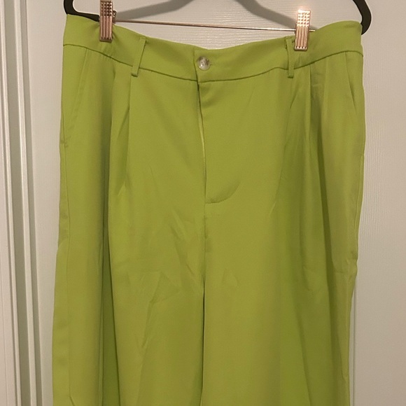 Lime Trousers - Picture 2 of 3